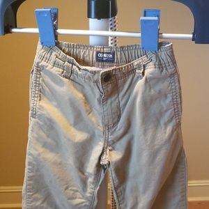 Boys Khaki flannel lined pants